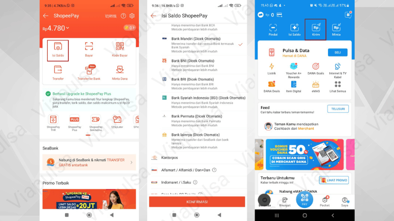 Cara Transfer DANA ke SHOPEEPAY! Ikuti Langkah Ini! 1 Cara Transfer DANA ke SHOPEEPAY