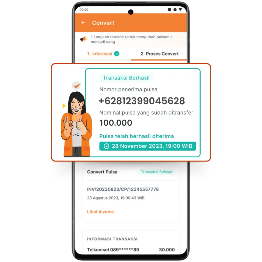 Selamat Transaksimu Berhasil