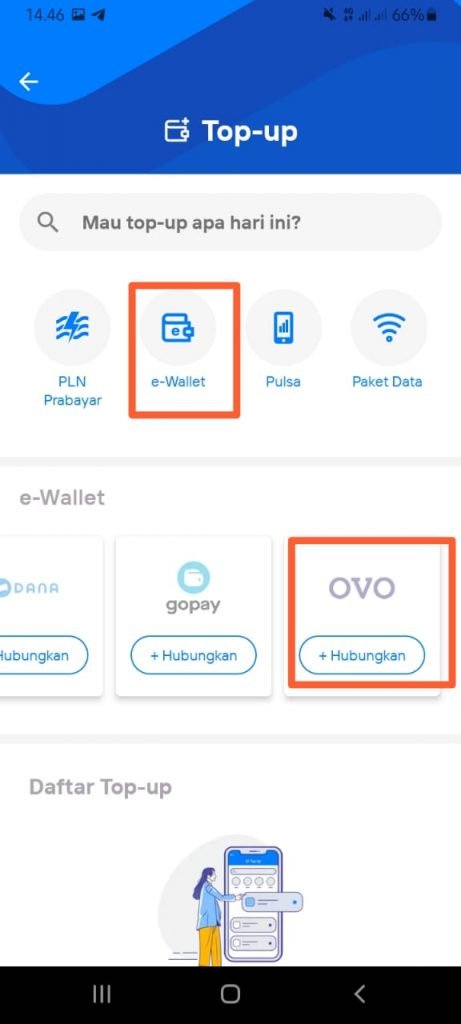 Pilih E-wallet