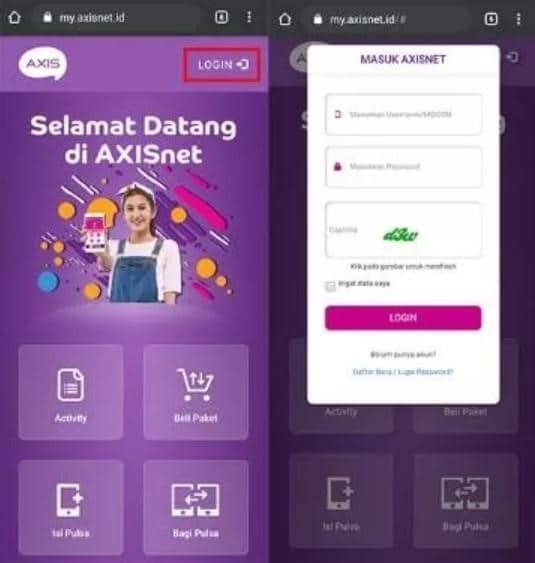 Cara Cek Kuota Axis Melalui Situs Resmi Cara Cek Kuota Axis Melalui Situs Resmi