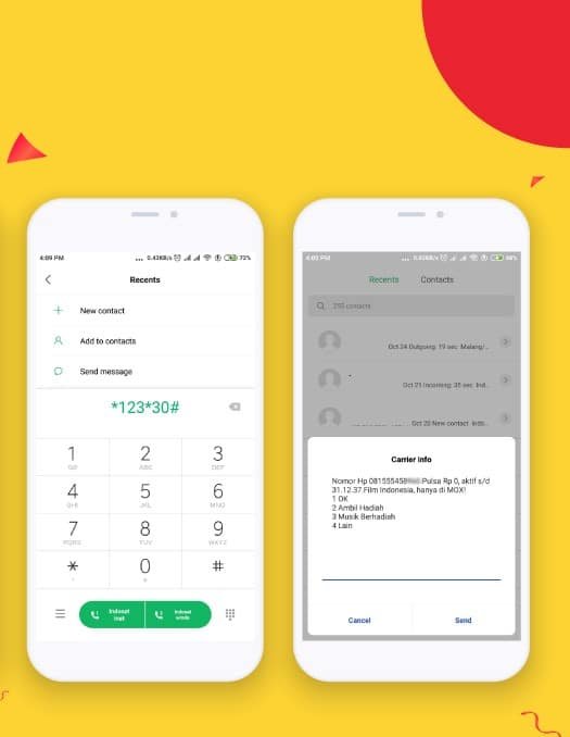Cara Cek Nomor Indosat Lewat Dial Up