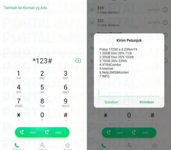 Cara Cek Paket XL Menggunakan Kode Dial Up