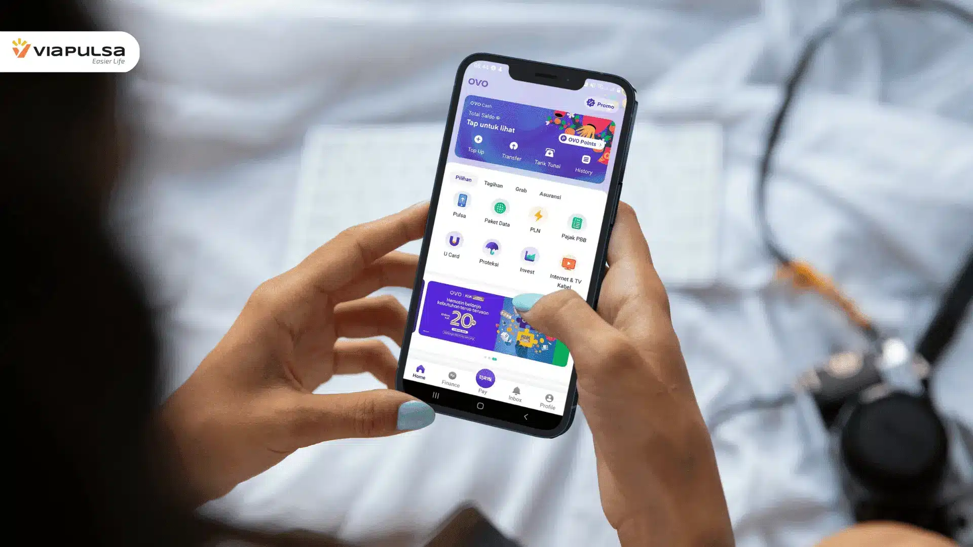 Keuntungan OVO di Viapulsa