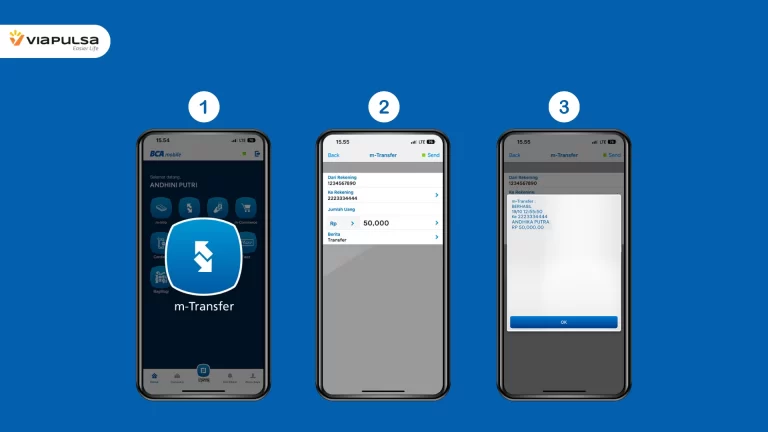 Cara Transfer m-Banking BCA ke Sesama & Antar Bank!