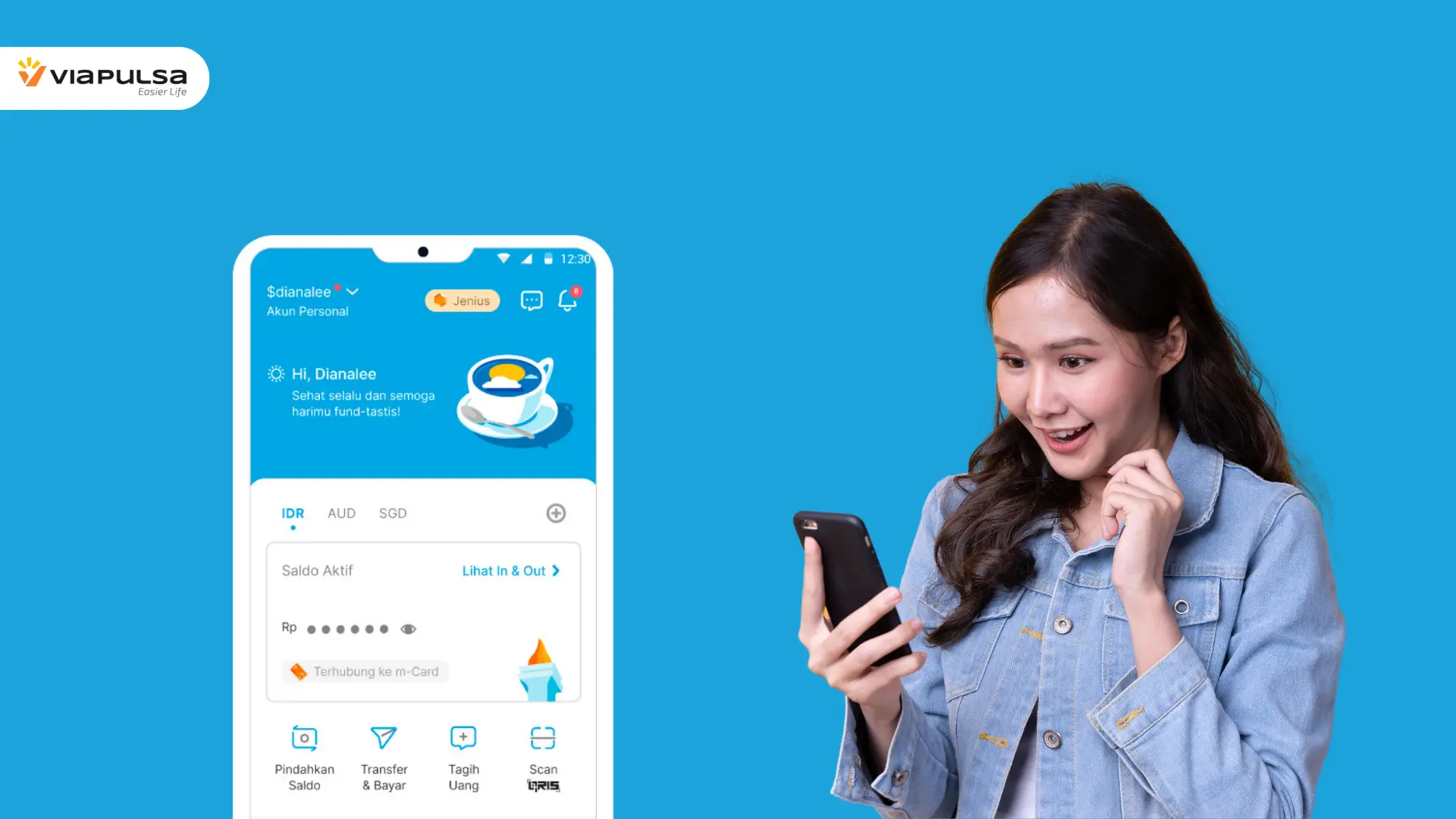 Mudah! 3 Cara Topup Jenius Anti Ribet