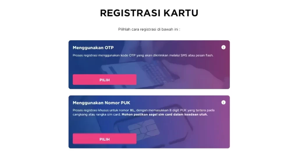 Cara Registrasi Kartu XL via Website Cara Registrasi Kartu XL dengan 4 Langkah Mudah! (Registrasi Kartu XL Lewat Website)