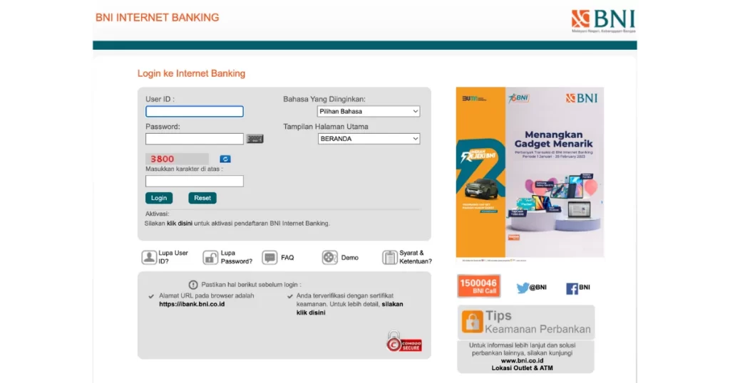 Mudah! Cara Daftar Internet Banking BNI (Cara Daftar Internet Banking BNI)