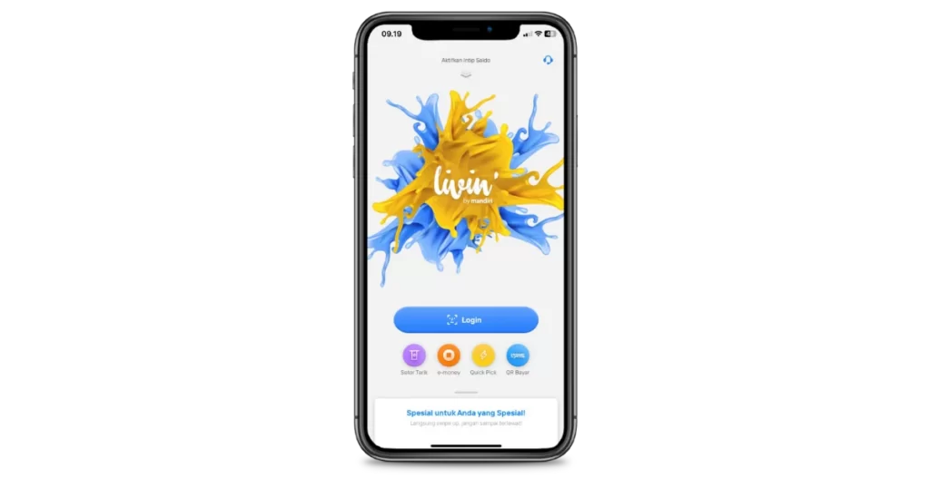 11 Cara Top Up GoPay yang Mempermudah Hidupmu 4 Login ke aplikasi Livin Mandiri