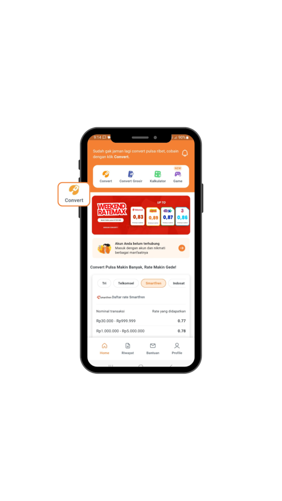 Convert Pulsa ke DANA Online 24 Jam!